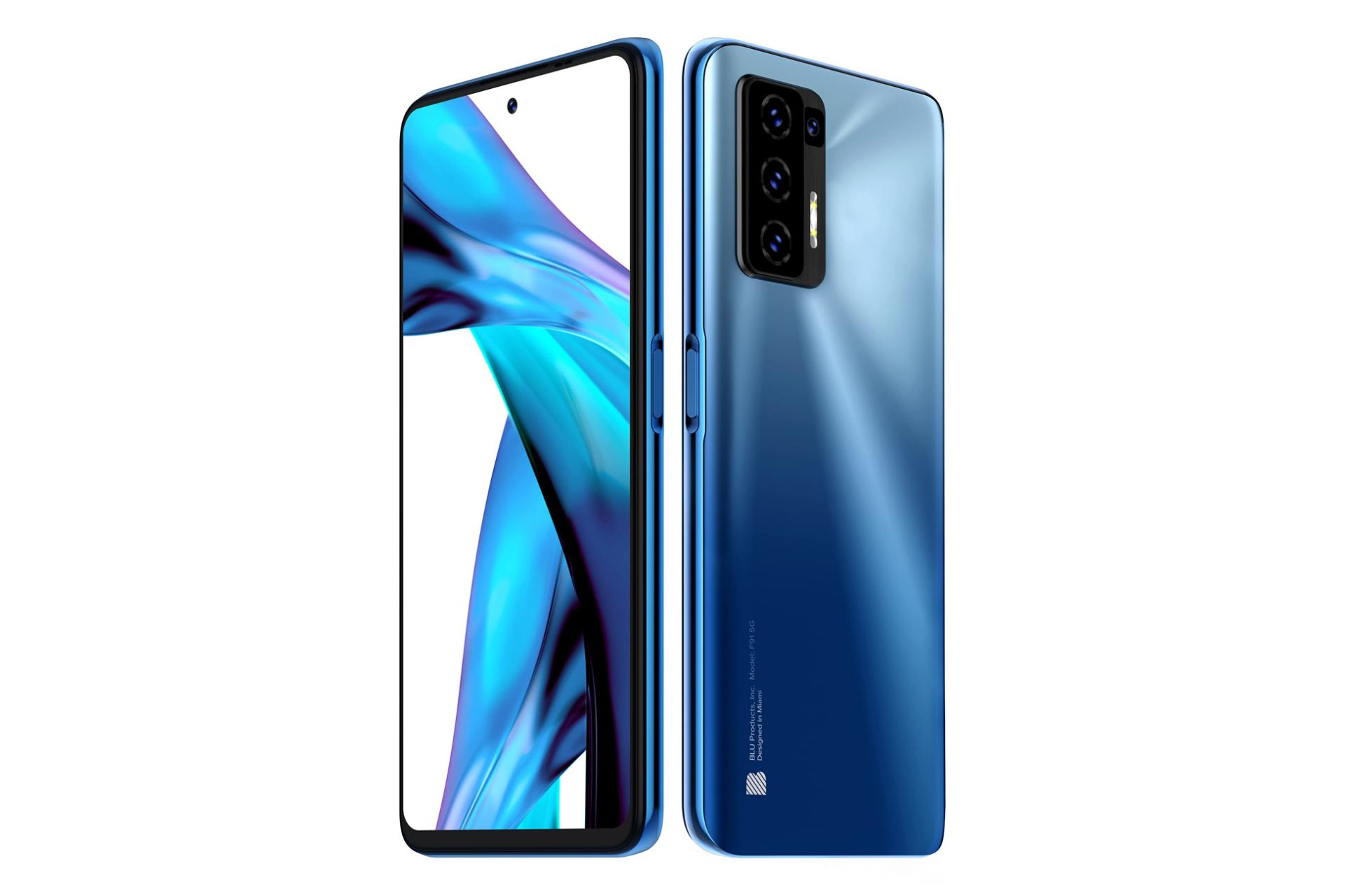 نمای جانبی گوشی موبایل بلو BLU F91