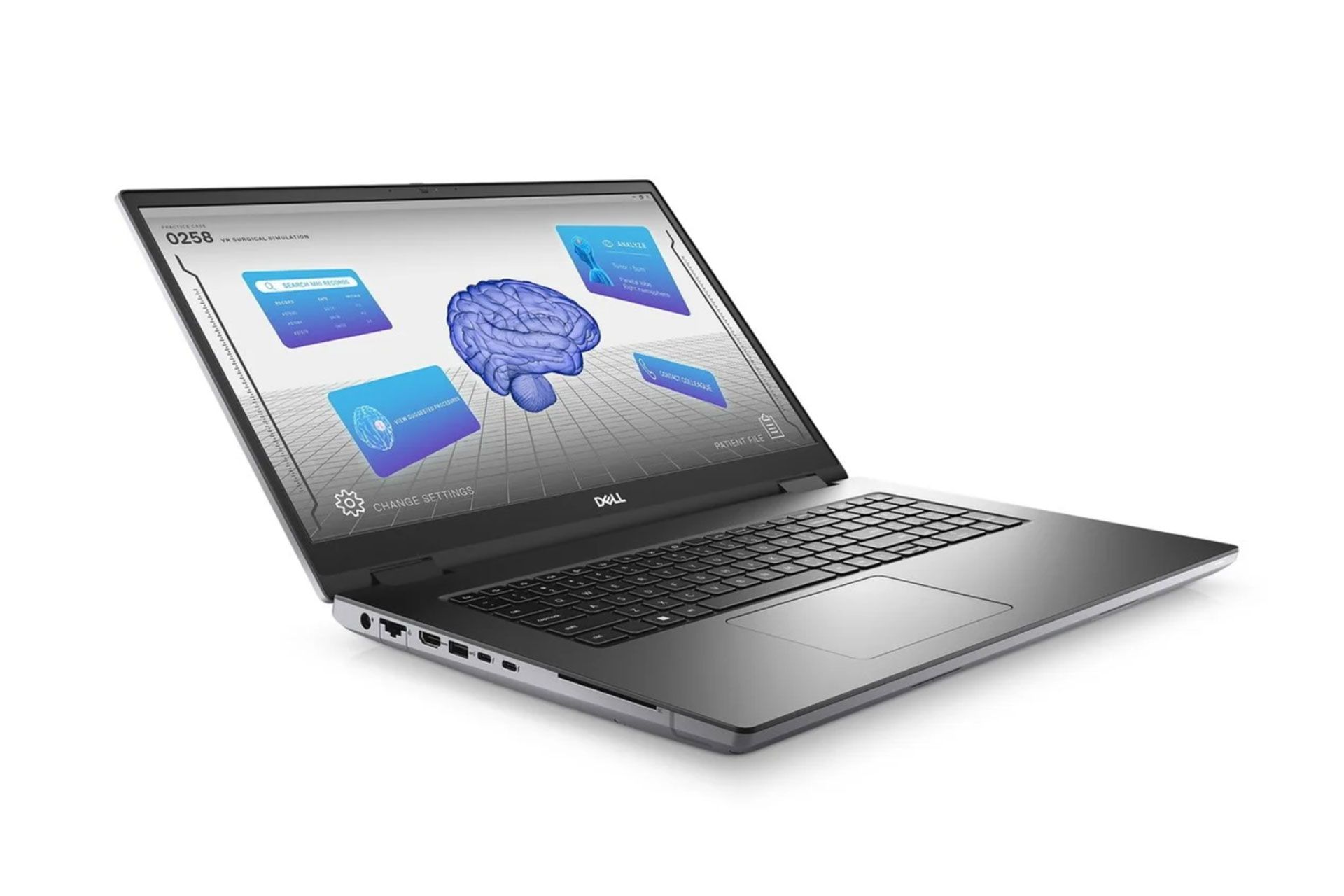 لپ تاپ Dell Precision دل از نمای کنار