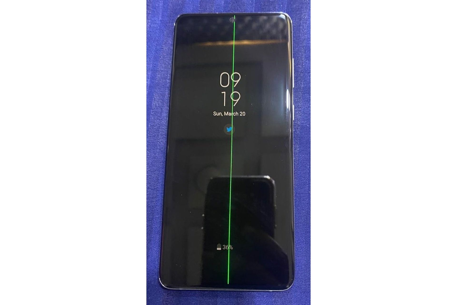 مشکل خط سبز روی نمایشگر گلکسی S20 پلاس سامسونگ