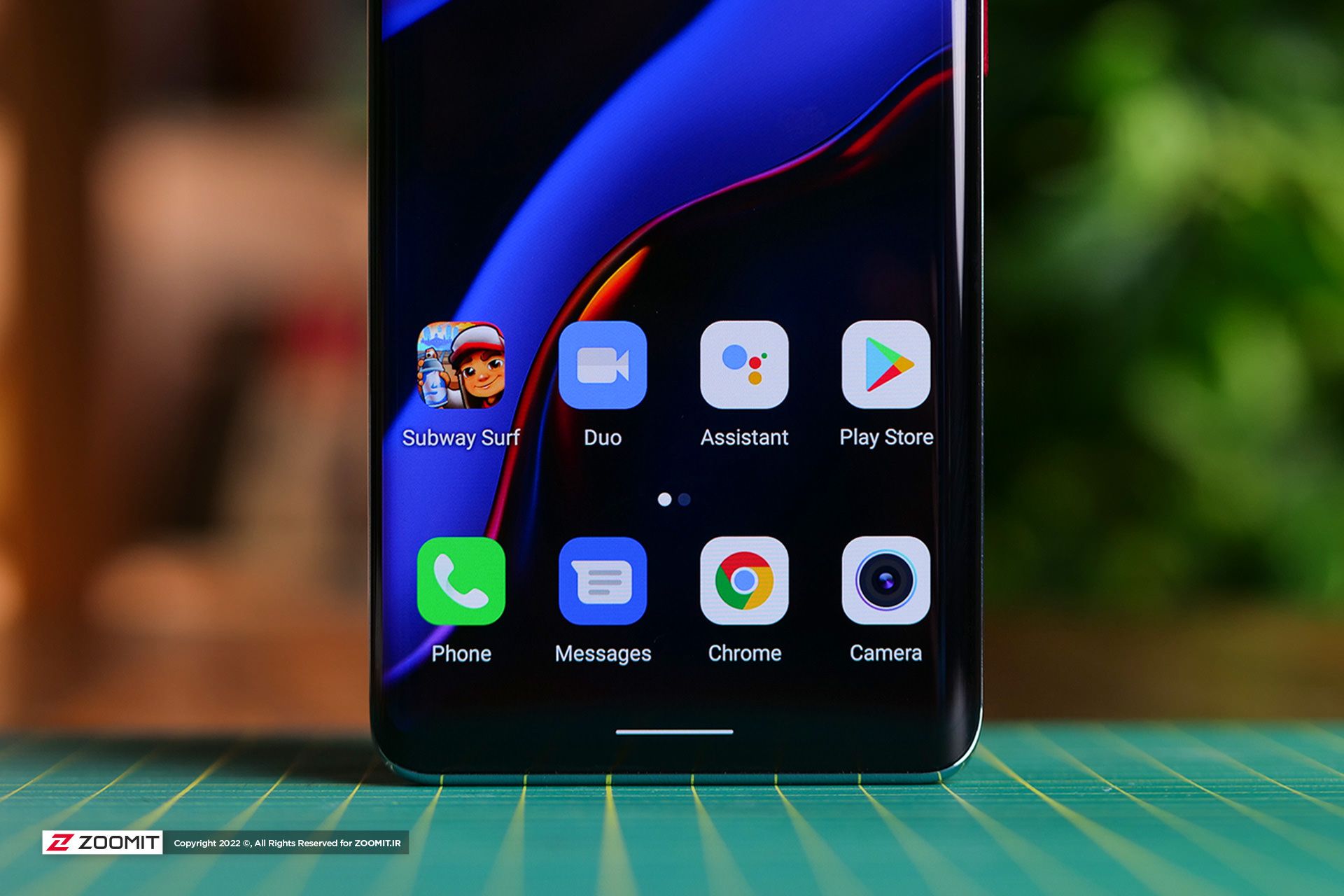 صفحه‌ی خانه در رابط کاربری شاهین ۳