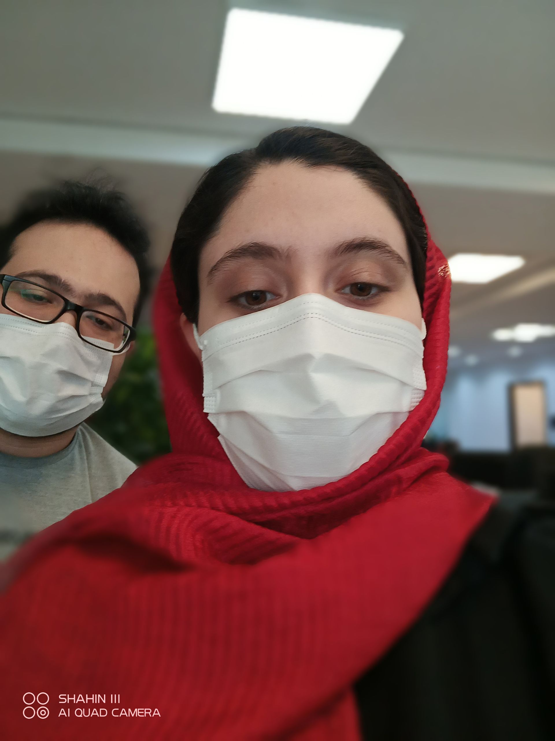 عکس سلفی پرتره با شاهین ۳