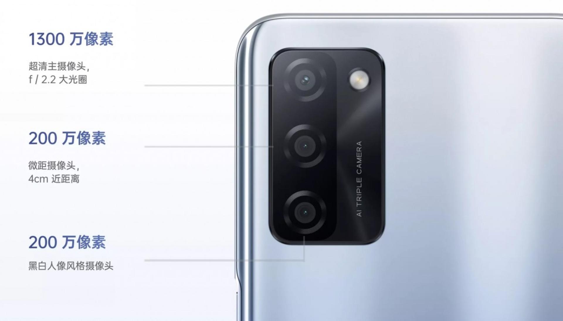 دوربین گوشی اوپو A55s 5G