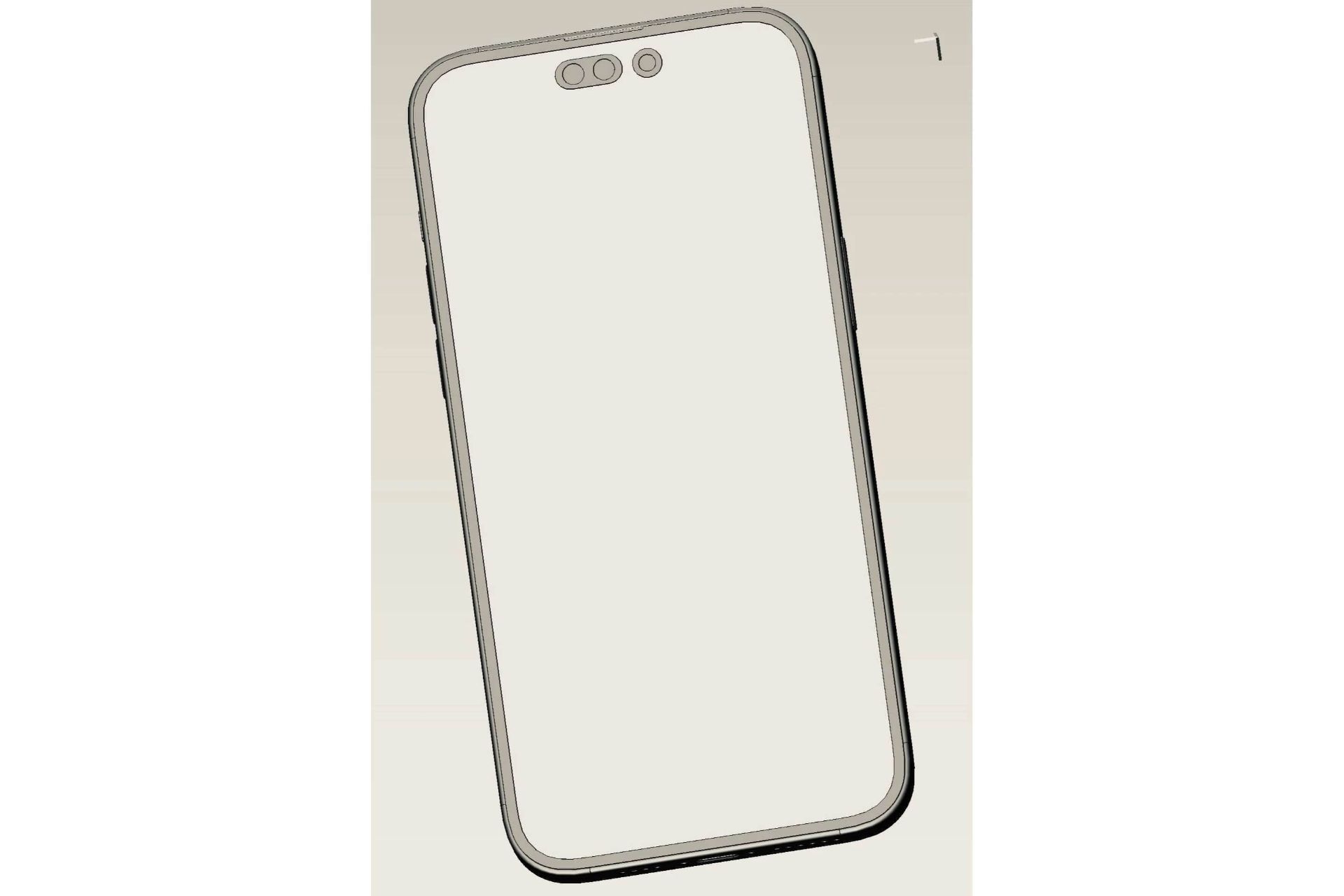 تصویر شماتیک آیفون 14 پرو / 14 پرو مکس