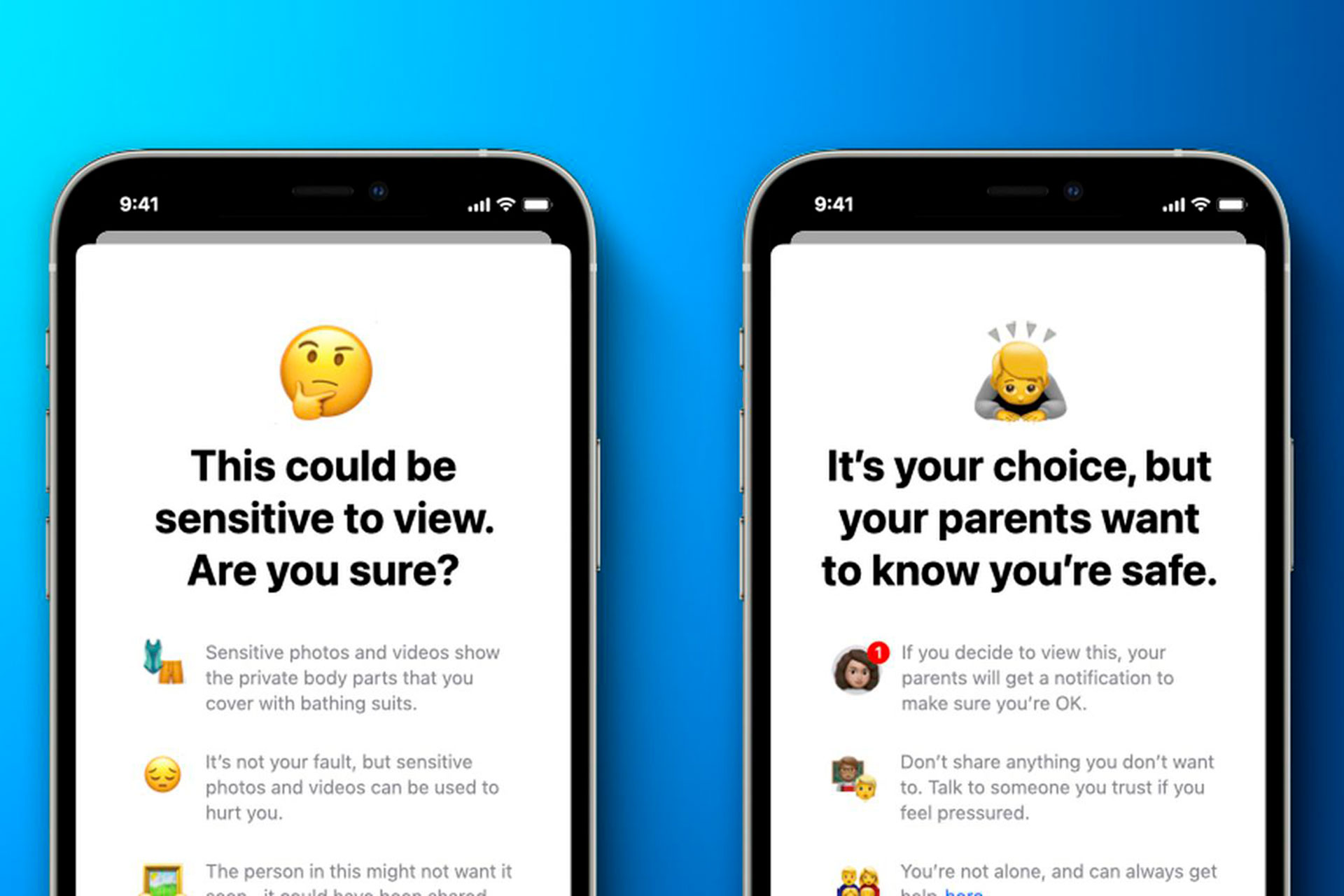 اپل قابلیت ایمنی کودکان در iMessage را به کشورهای دیگر گسترش می‌‌دهد ...