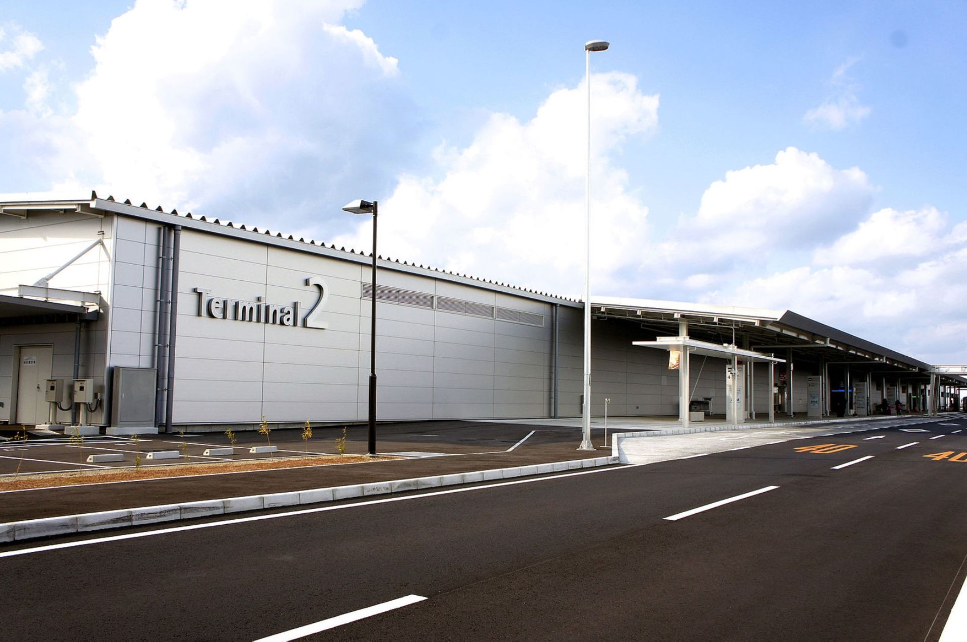Terminal 2 of Kanzai Airport, Japan
