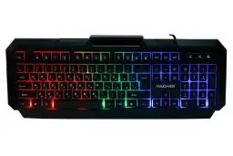 نمای روبرو کیبورد مچر MR-360 RGB