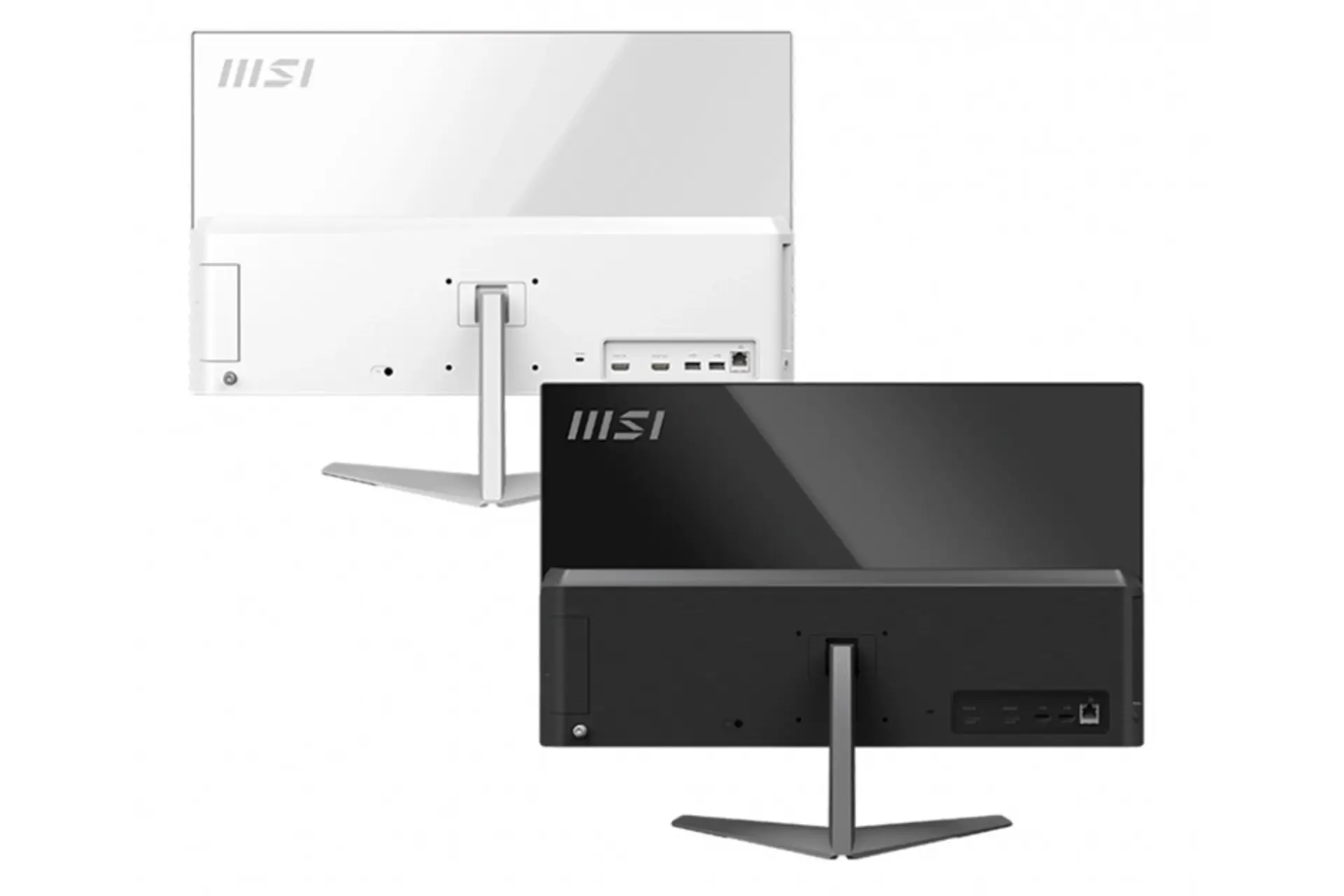 نمای پشت کامپیوتر آل این وان All in One MSI Modern AM271 11M