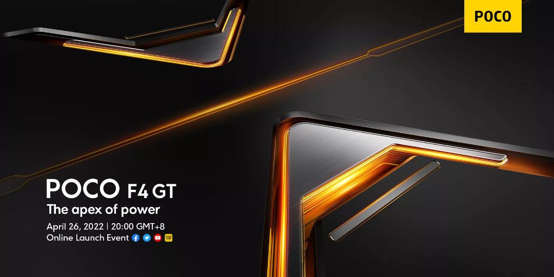 پوستر رویداد رونمایی پوکو F4 GT شیائومی