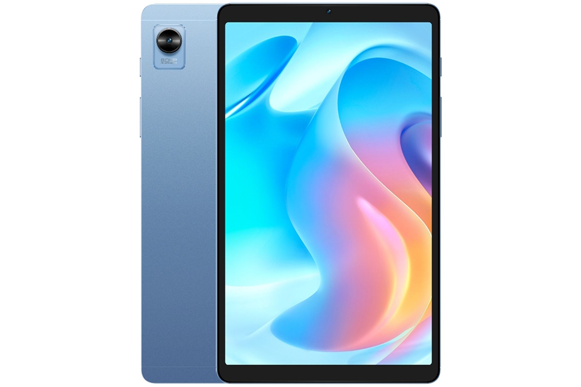 مدل آبی ریلمی پد مینی / Realme Pad Mini نمایشگر و پنل پشتی
