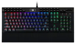 نمای روبرو کیبورد ردراگون K550 RGB Yama