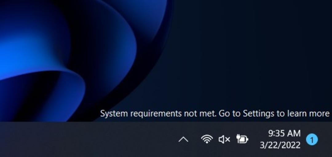 حذف واترمارک «System requirements not met» از روی دسکتاپ ویندوز ۱۱ - ۱