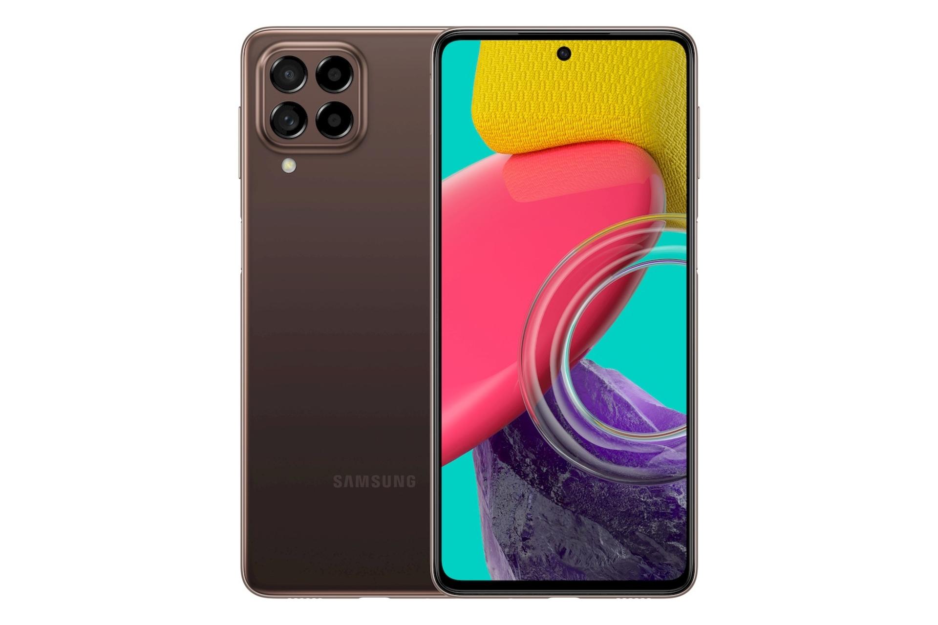 گوشی موبایل گلکسی M53 سامسونگ / Samsung Galaxy M53 قهوه ای