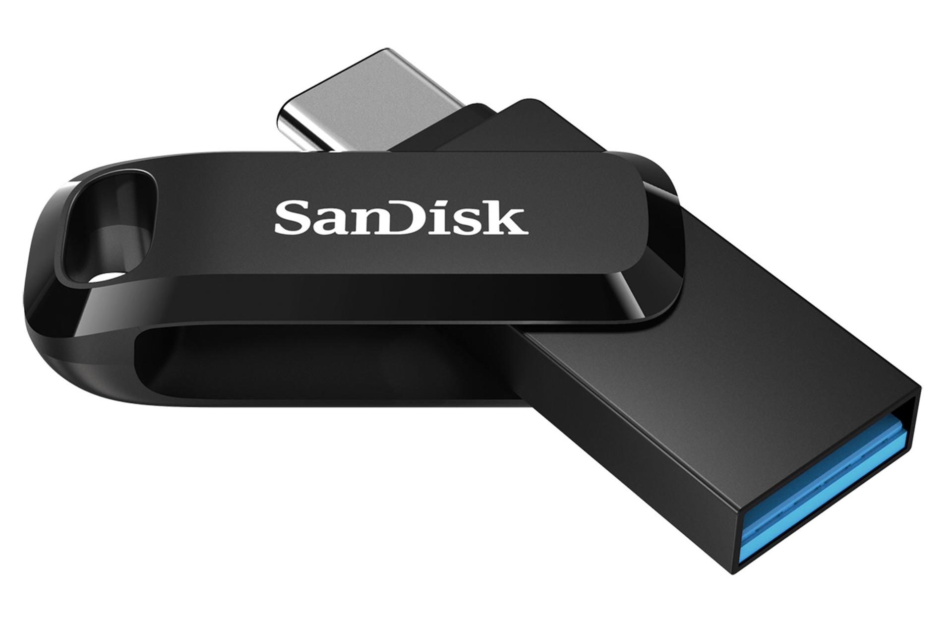 دو درگاه فلش مموری سن دیسک مدل Ultra Drive Go