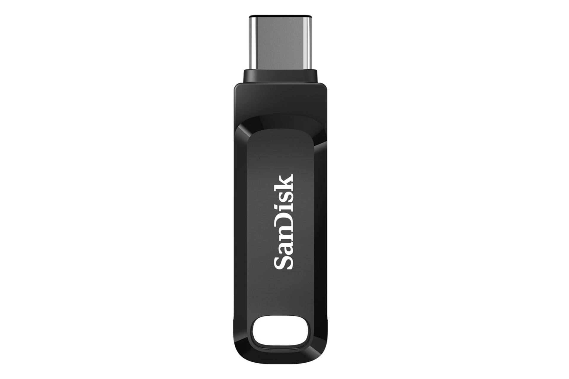 نمای روبرو فلش مموری سن دیسک مدل Ultra Drive Go