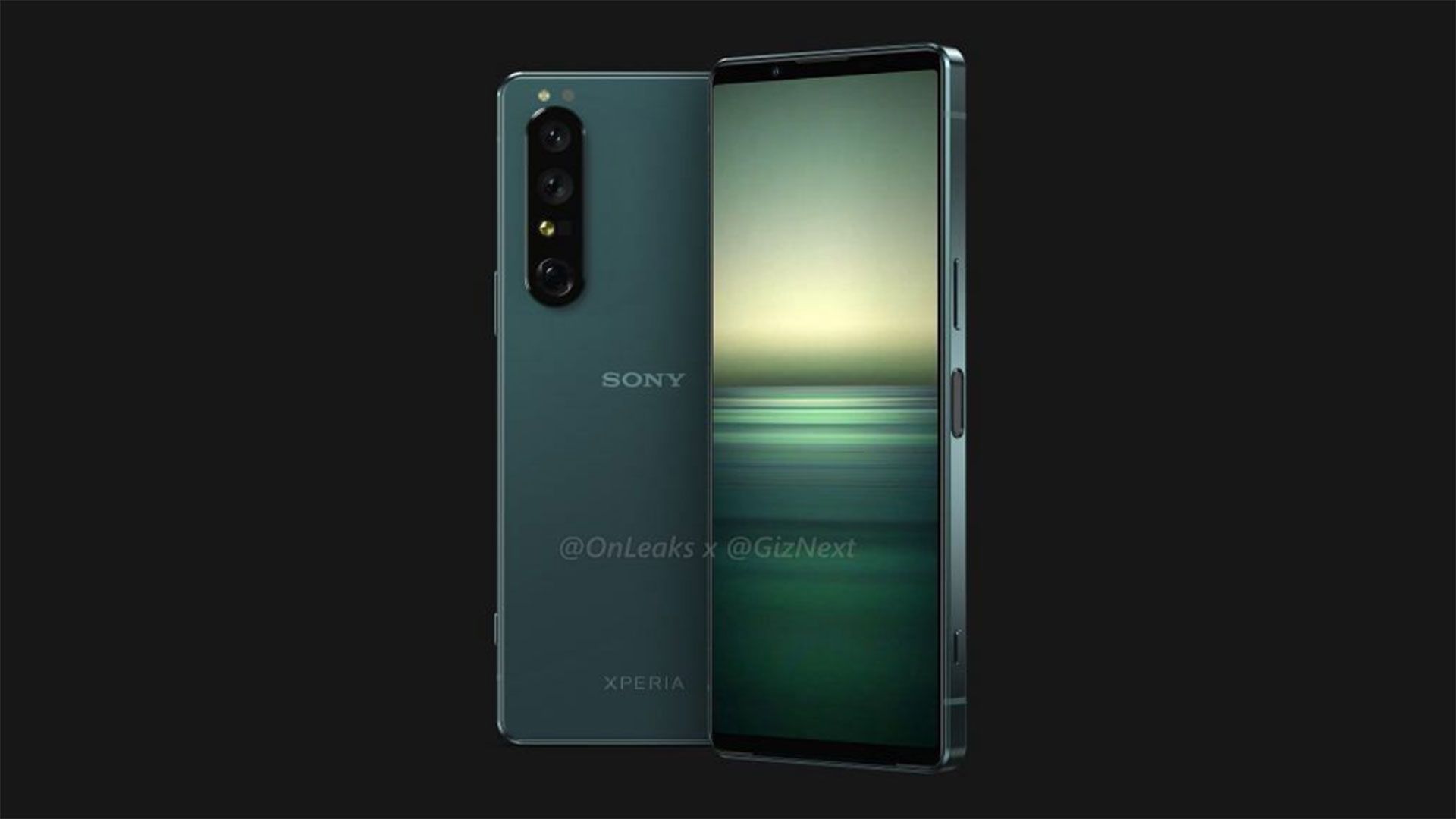 رندر سونی اکسپریا وان مارک ۴ 