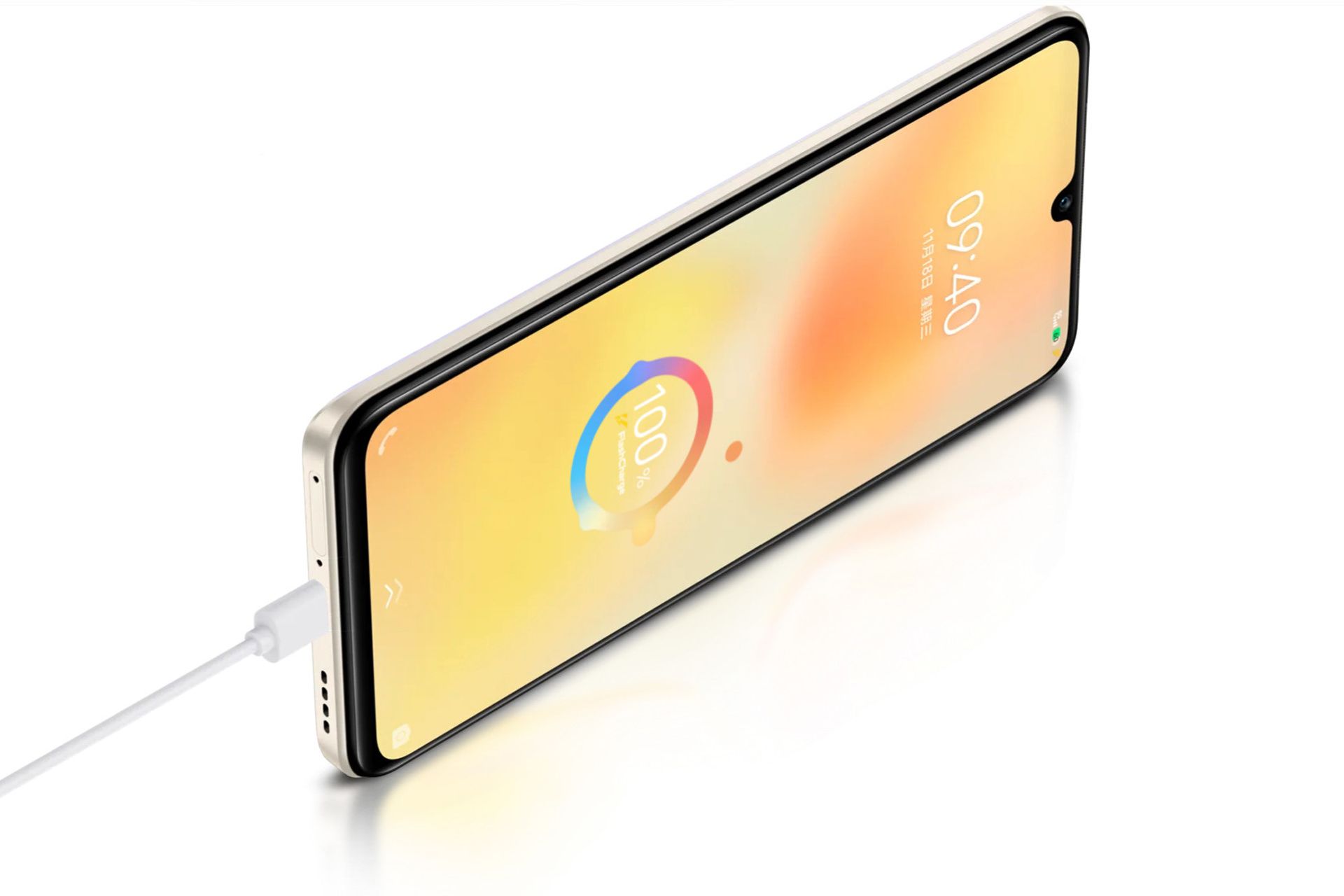 ویوو S15e در حال شارژ