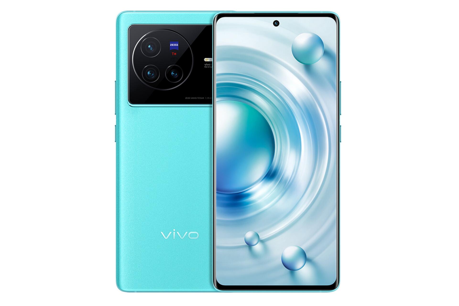 گوشی موبایل ویوو vivo X80 آبی
