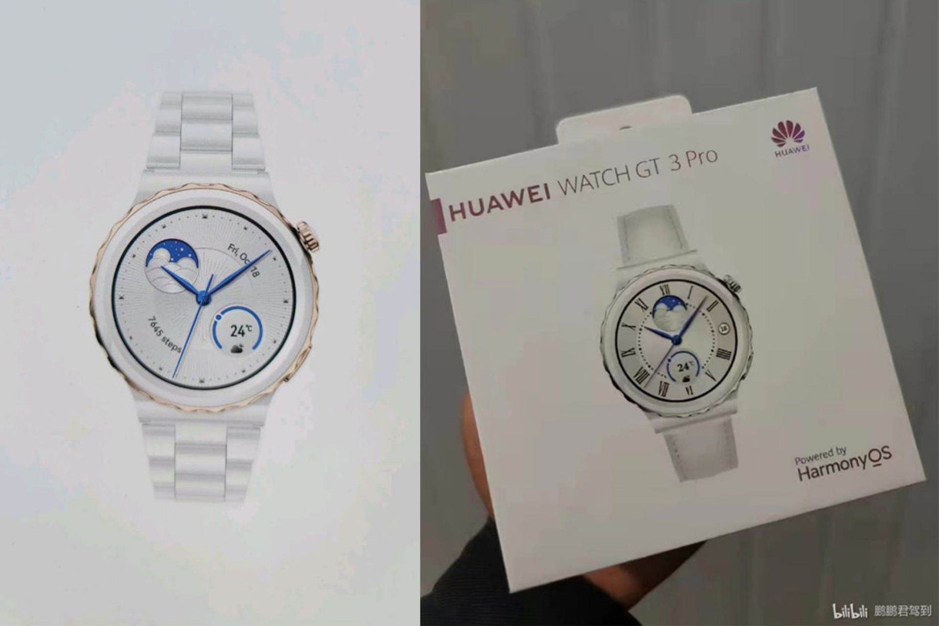 تصویر واقعی و رندر واچ جی تی ۳ پرو