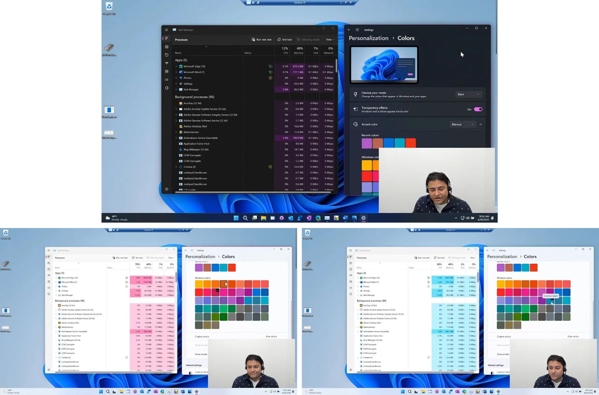 اسکرین شات نسخه جدید Task Manager ویندوز