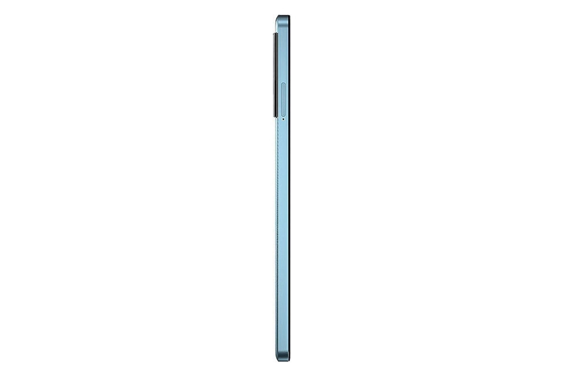 نمای جانبی Xiaomi Poco M4 5G / گوشی موبایل پوکو M4 شیائومی 5G نقره ای