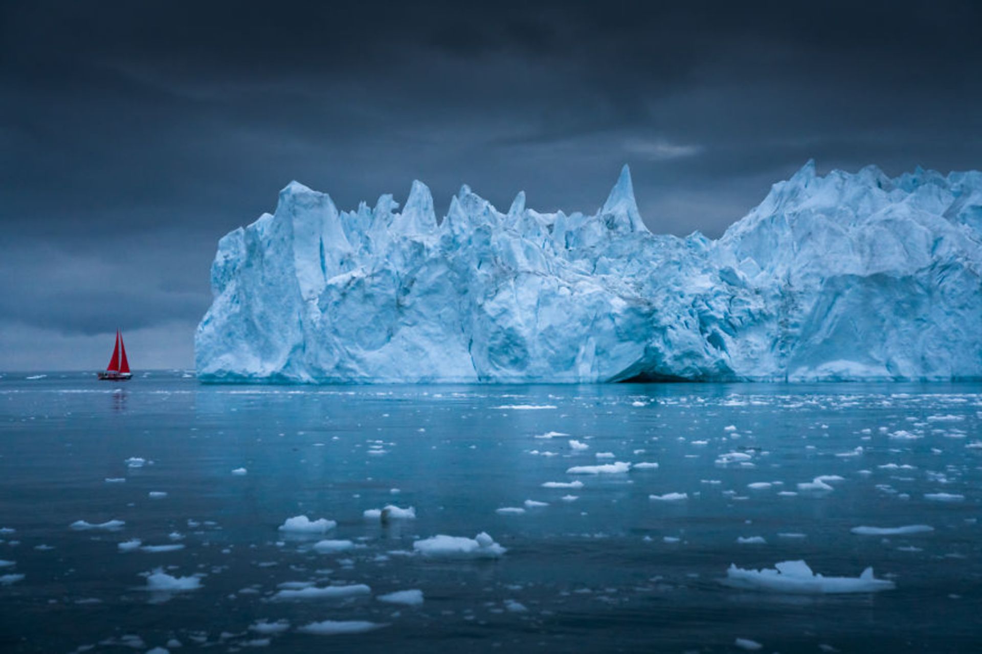 گرینلند و یخ های شناورش