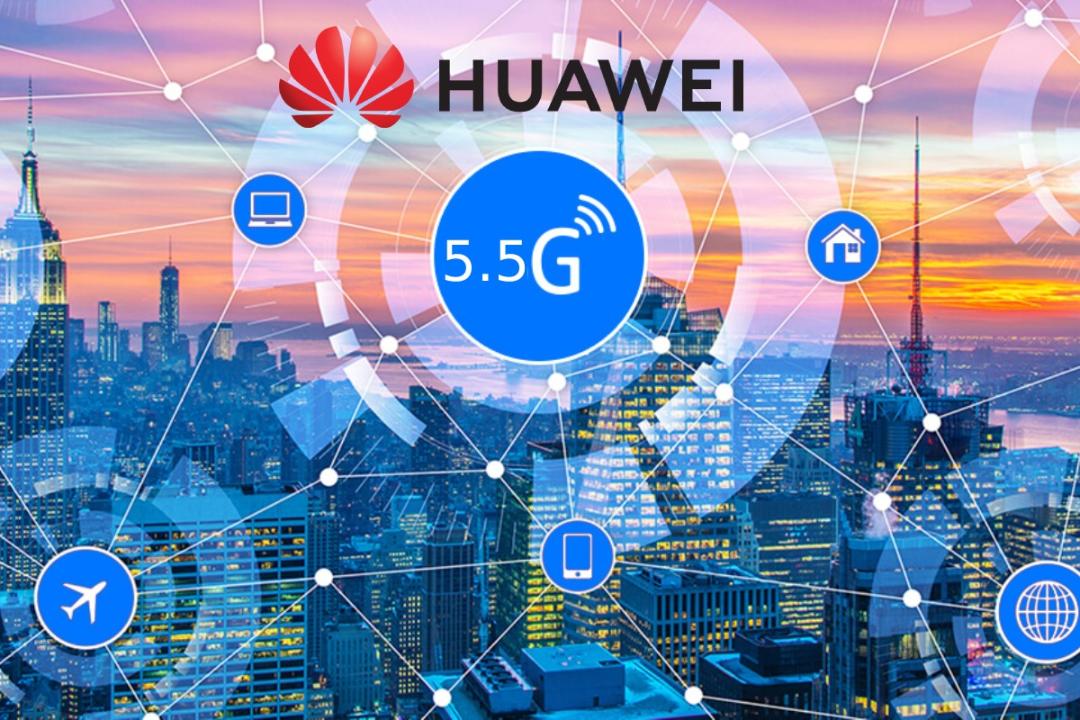 شبکه 5.5G هواوی