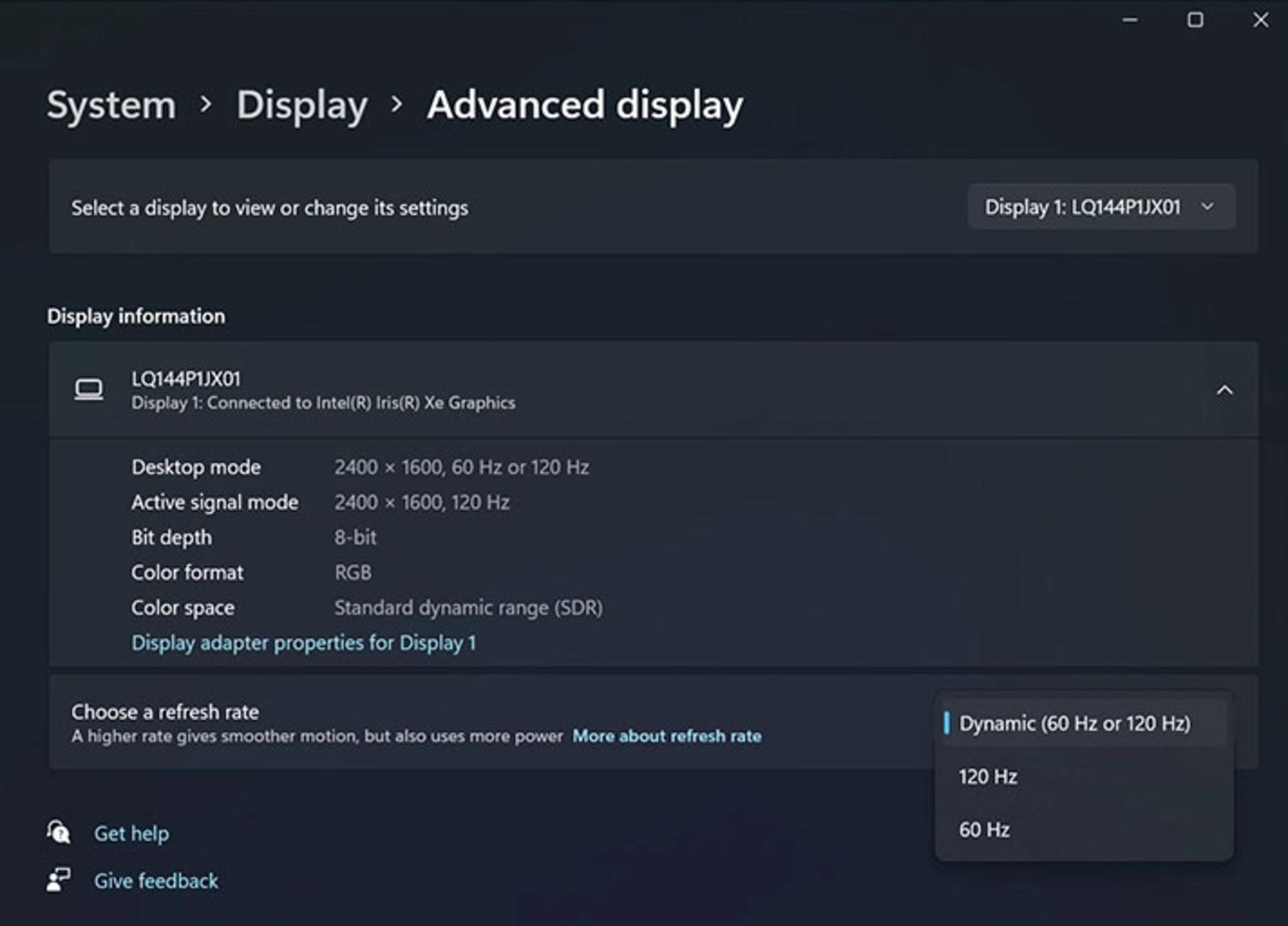 نرخ نوسازی پویا سرفیس لپتاپ استودیو
