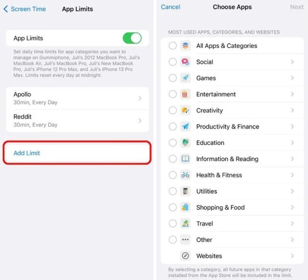 قفل گذاشتن روی برنامه‌های آیفون