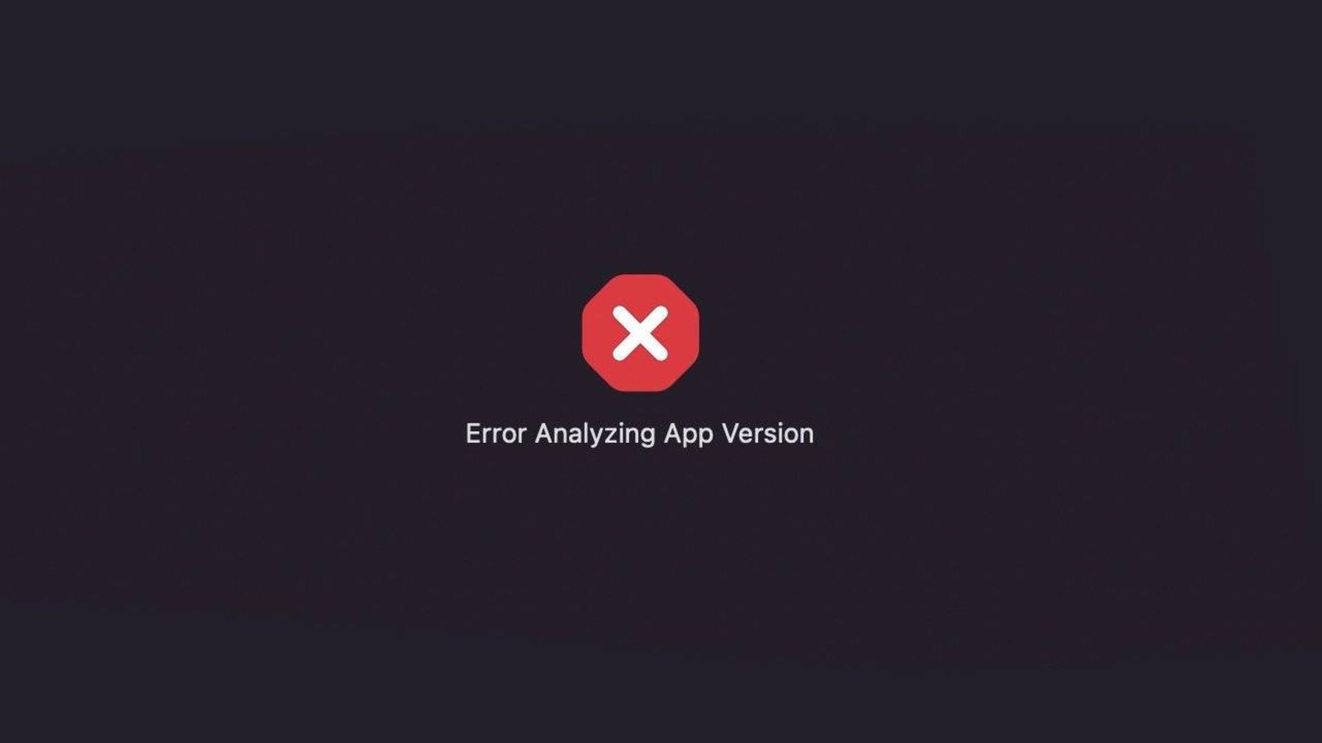 خطای انتشار برنامه در اپ استور اپل