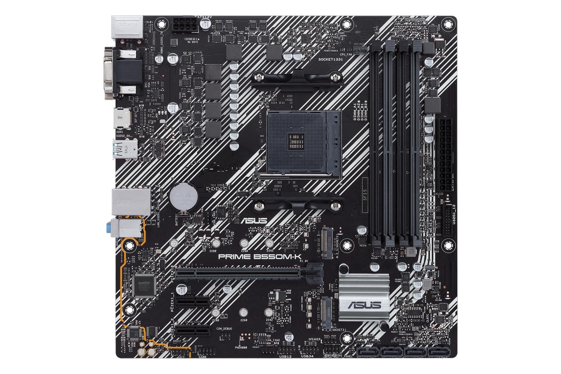 مادربرد ایسوس ASUS PRIME B550M-K