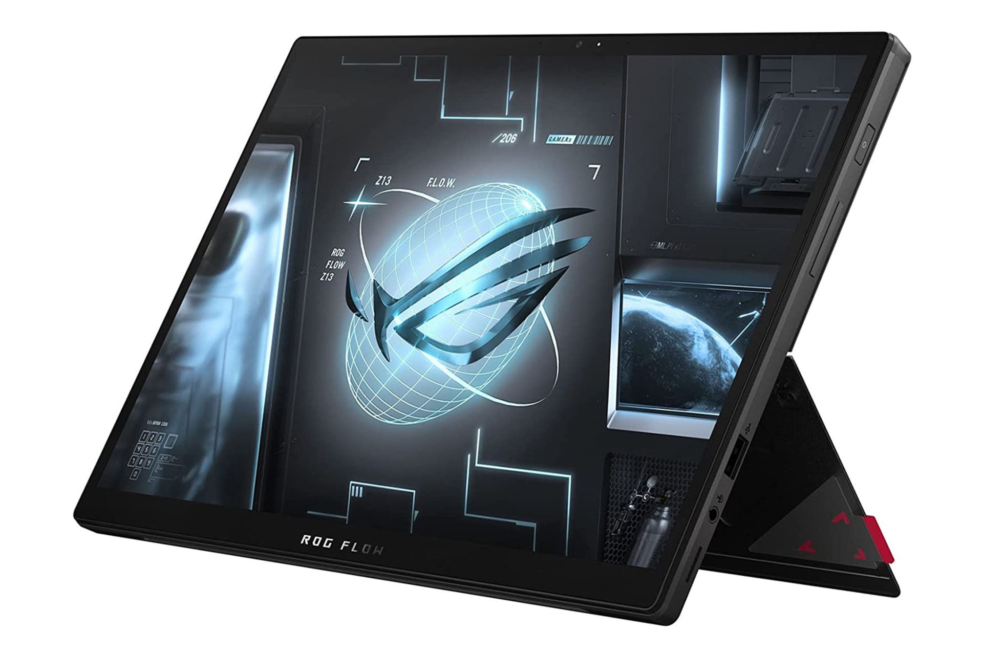 نمای جلو و کنار لپ تاپ ایسوس ROG Flow Z13