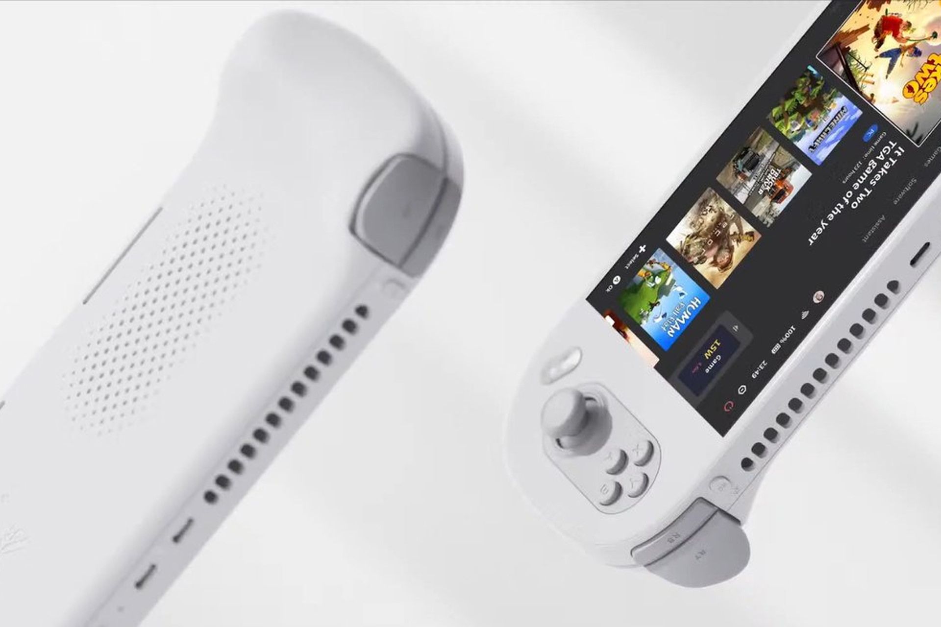 دکمه ها و گریپ کنسول دستی AyaNeo 2 رقیب استیم دک