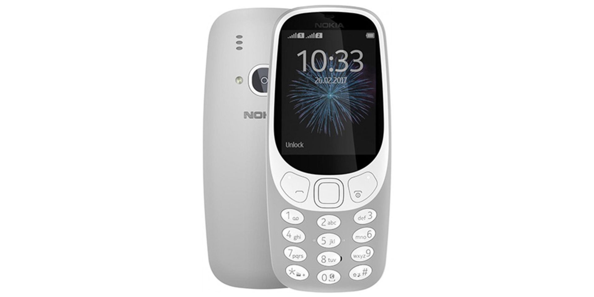 بهترین گوشی های 2022 - نوکیا ۳۳۱۰ | Nokia 3310 2017 رنگ خاکستری