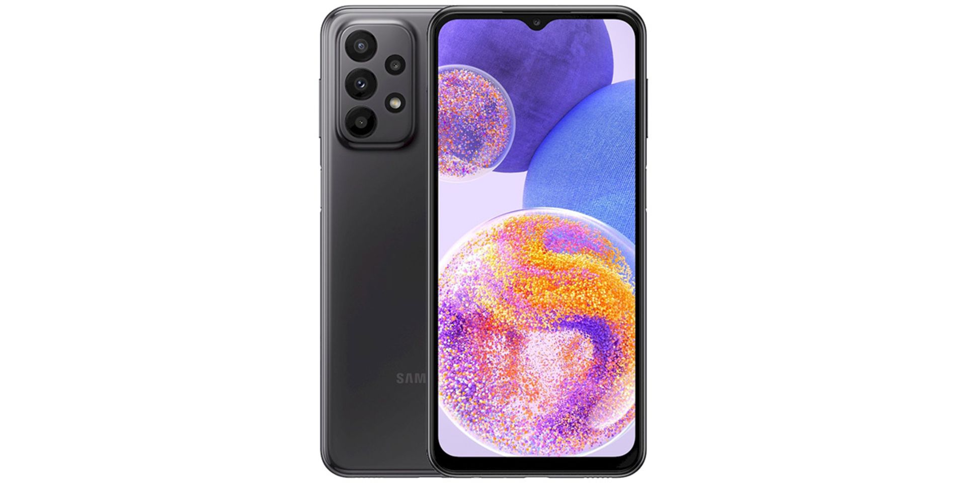 بهترین گوشی های 2022 - گلکسی ای 23 سامسونگ | galaxy A23 رنگ مشکی