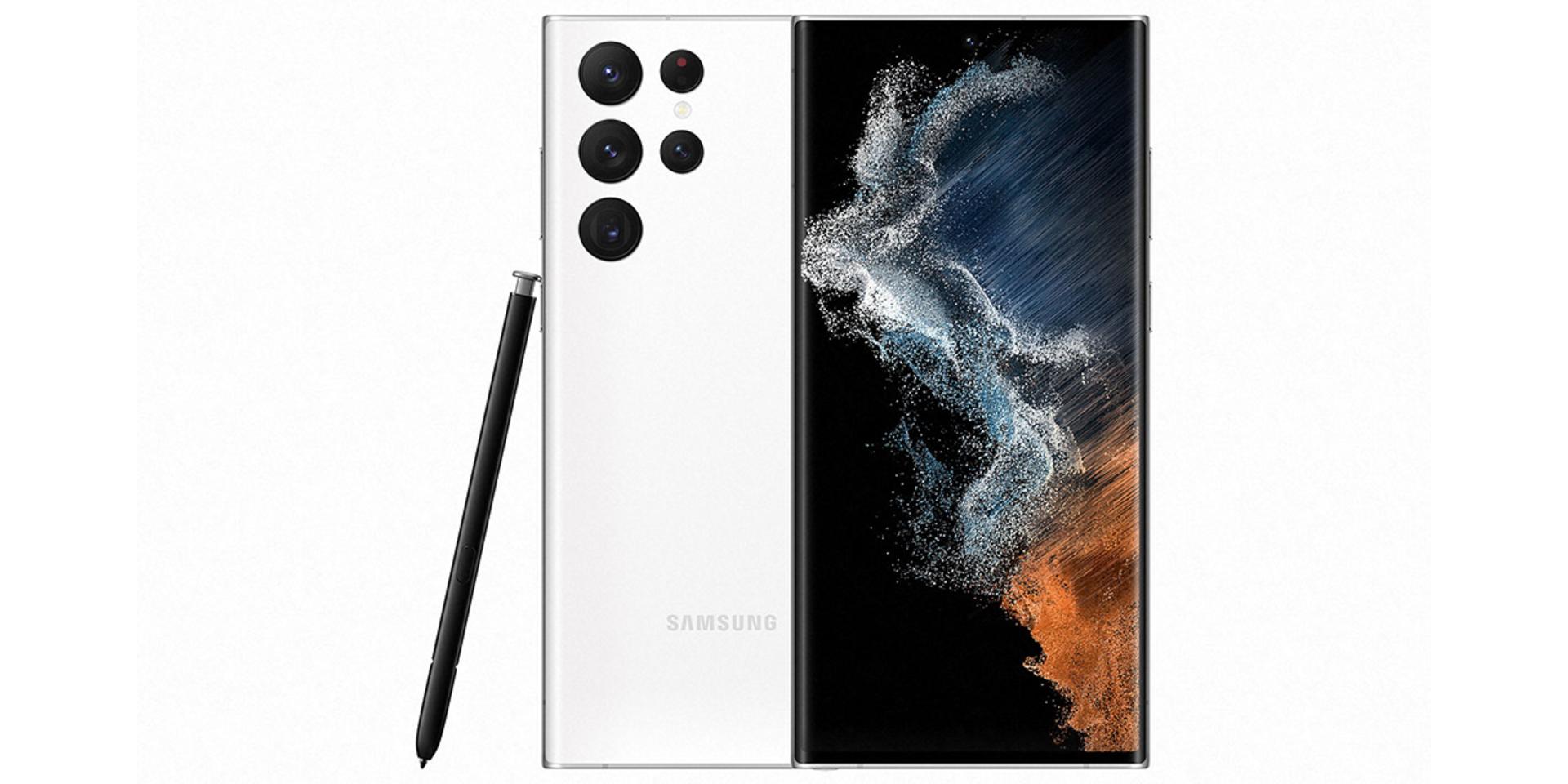 بهترین گوشی های 2022 - گلکسی اس ۲۲ اولترا | Galaxy S22 Ultra Samsung رنگ سفید