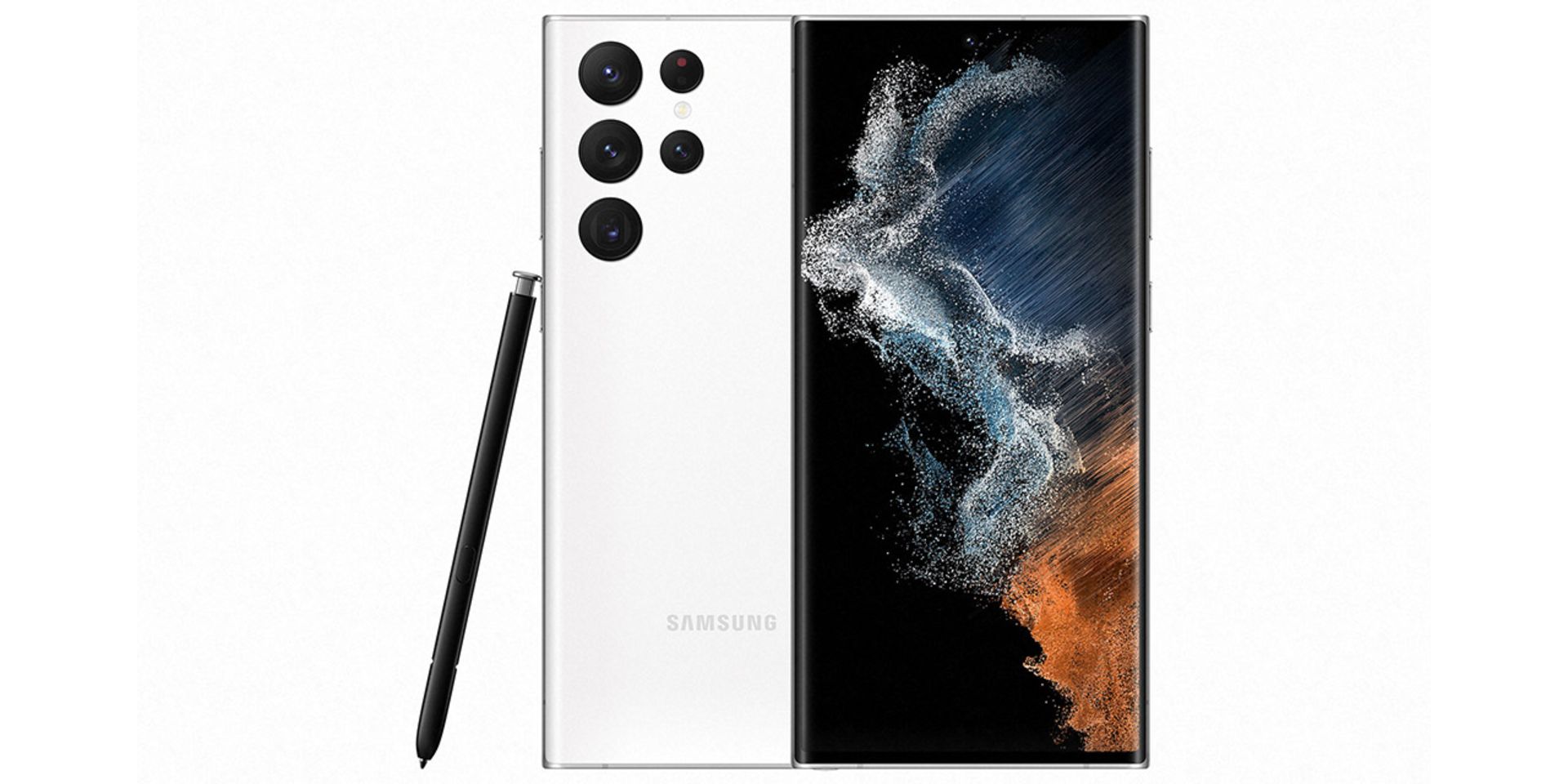 بهترین گوشی های 2022 - گلکسی اس ۲۲ اولترا | Galaxy S22 Ultra Samsung رنگ سفید