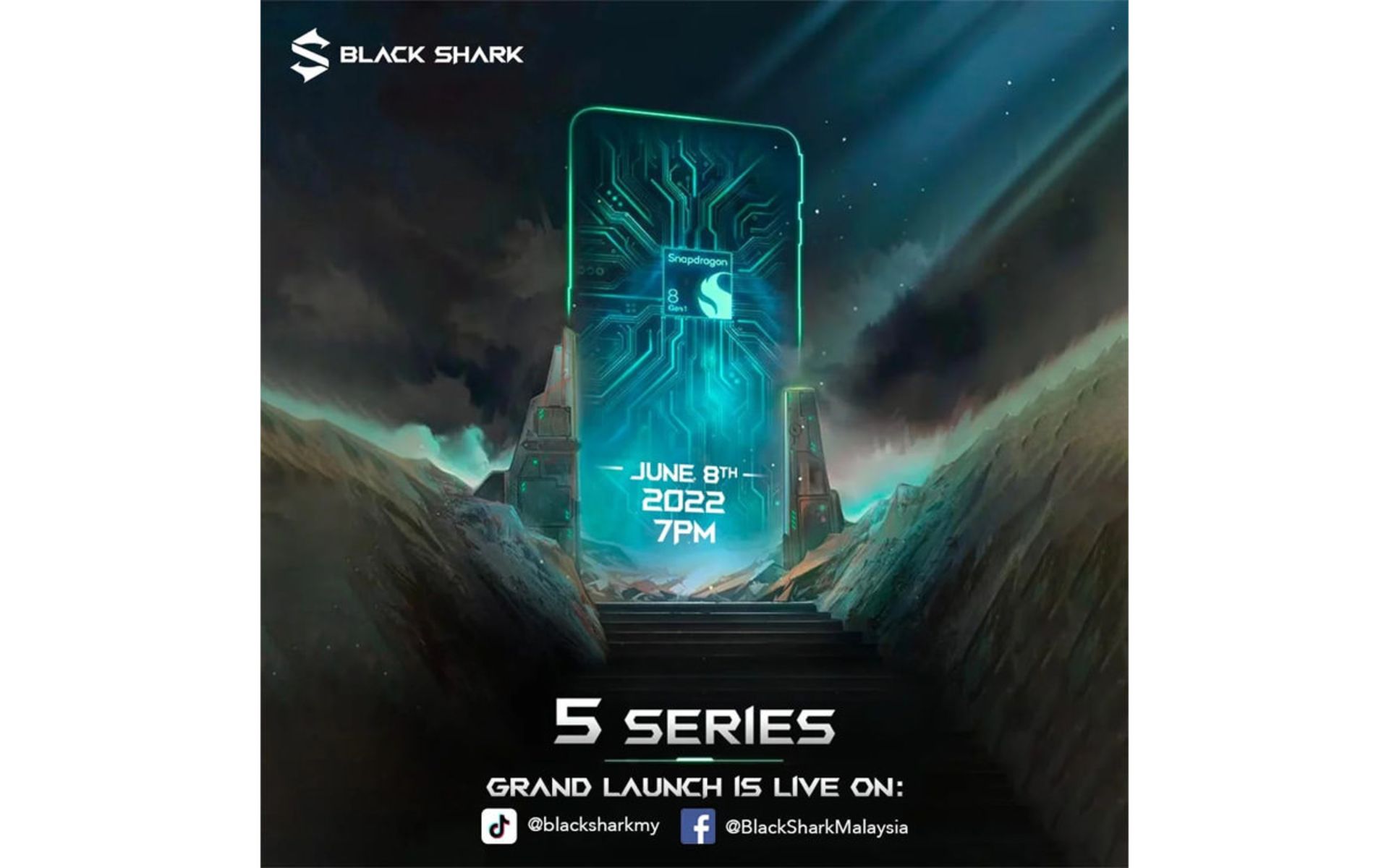 پوستر معرفی جهانی بلک شارک ۵ و ۵ پرو