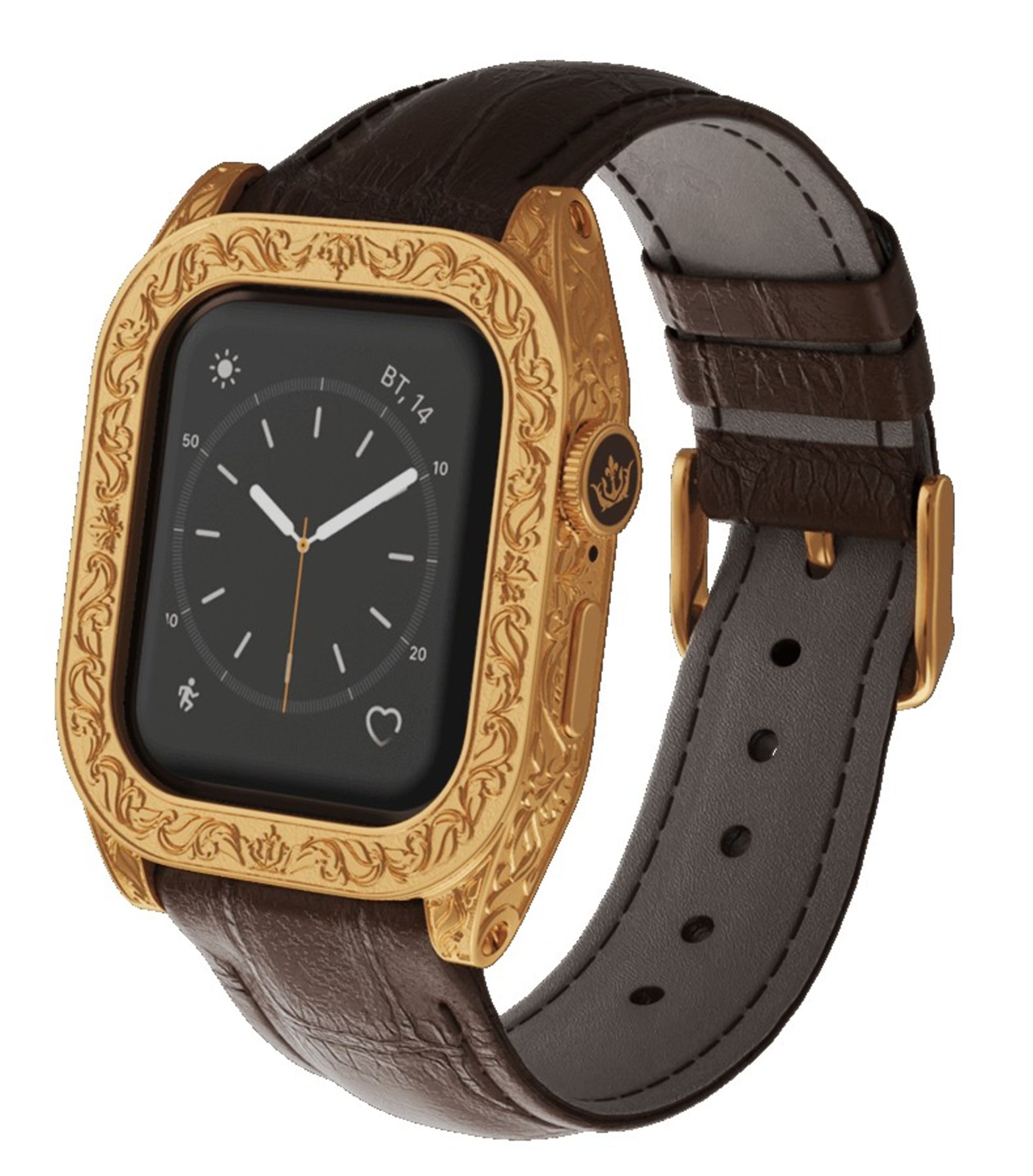 اپل واچ سری ۷ Caviar مدل Gold Moon