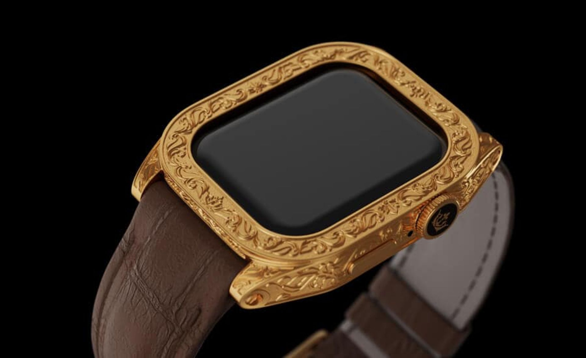 اپل واچ سری ۷ Caviar مدل Gold Moon