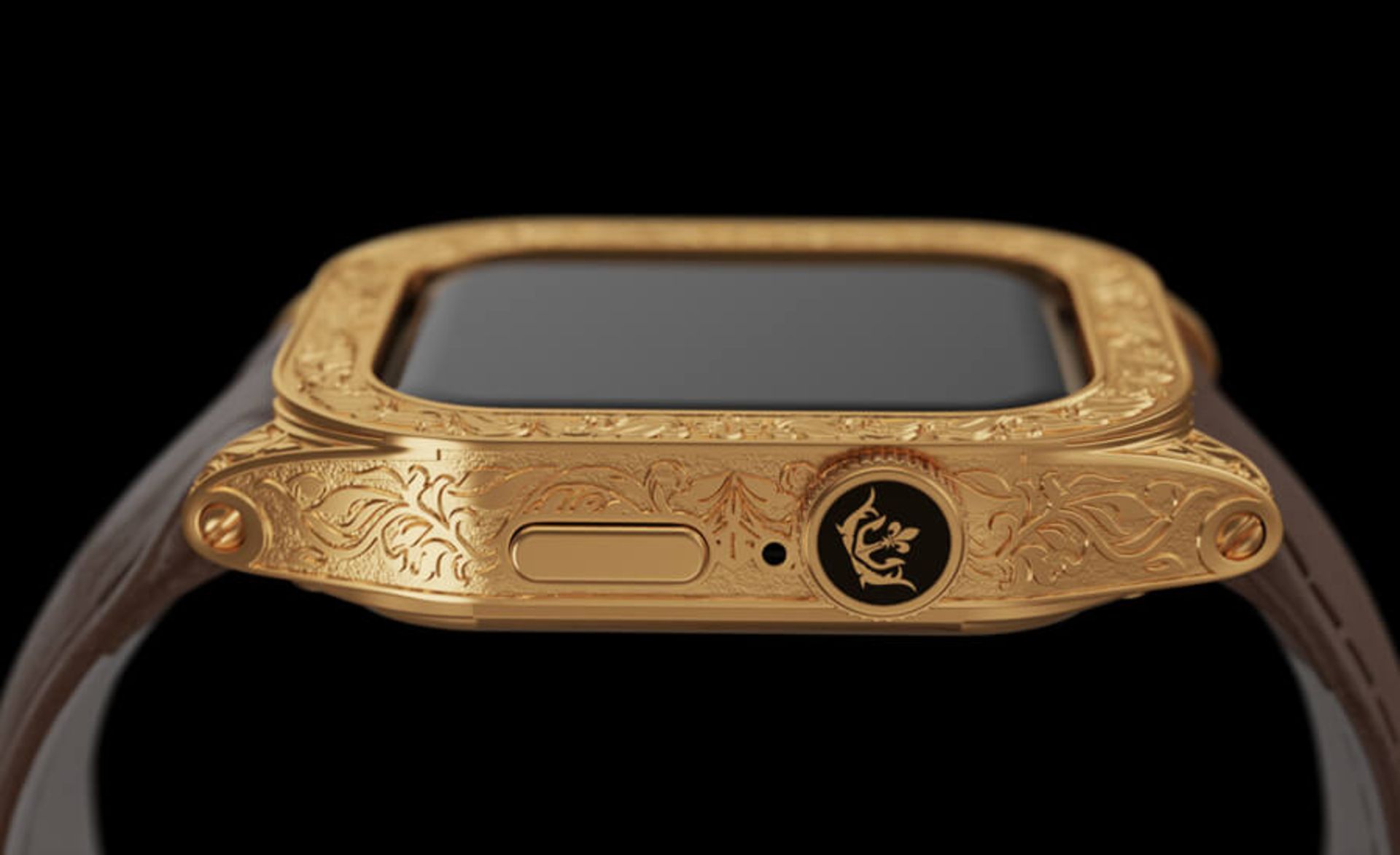 اپل واچ سری ۷ Caviar مدل Gold Moon