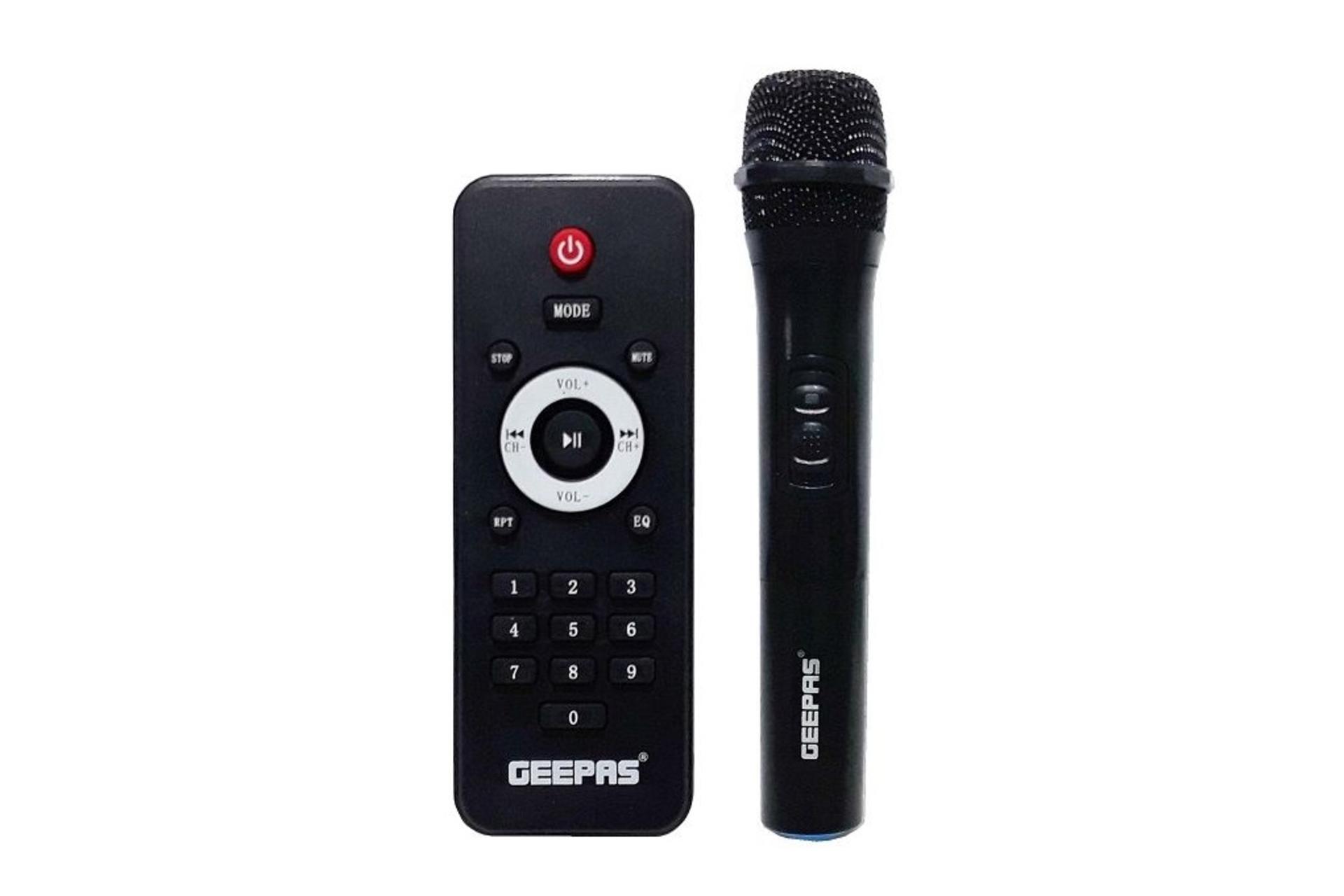 میکروفون و ریموت اسپیکر جی پاس GEEPAS GMS8533
