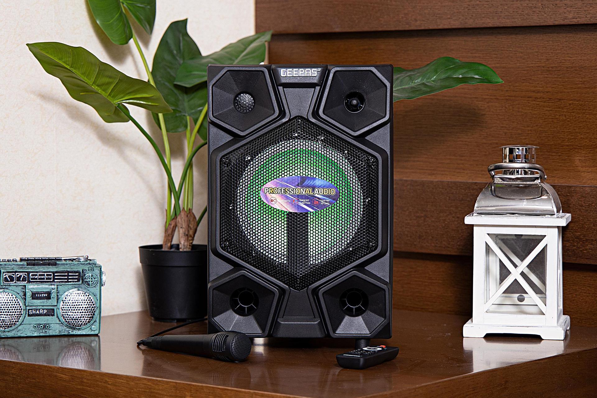 اسپیکر جی پاس GEEPAS GMS8575 روی میز