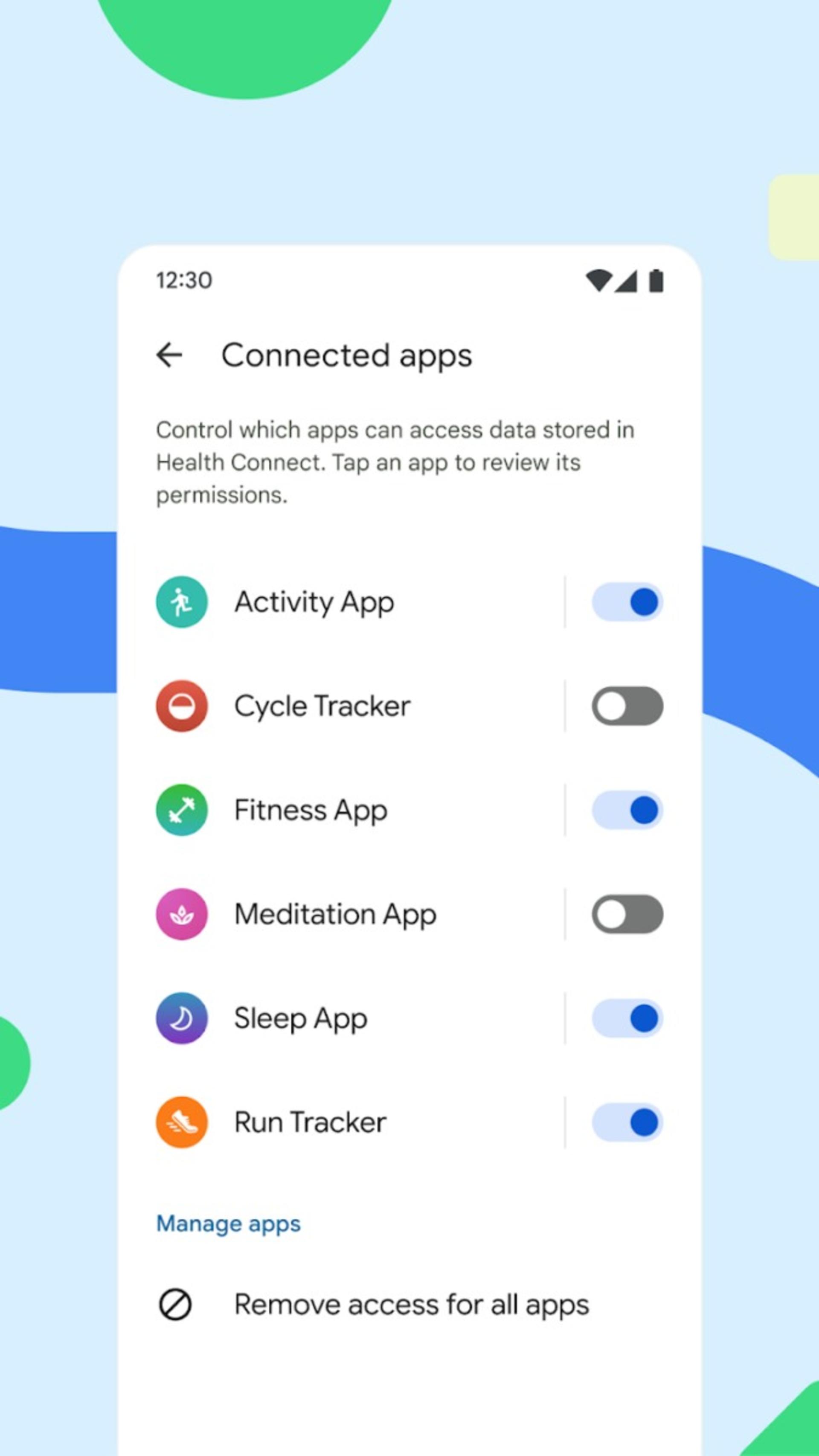 پلتفرم Health Connect