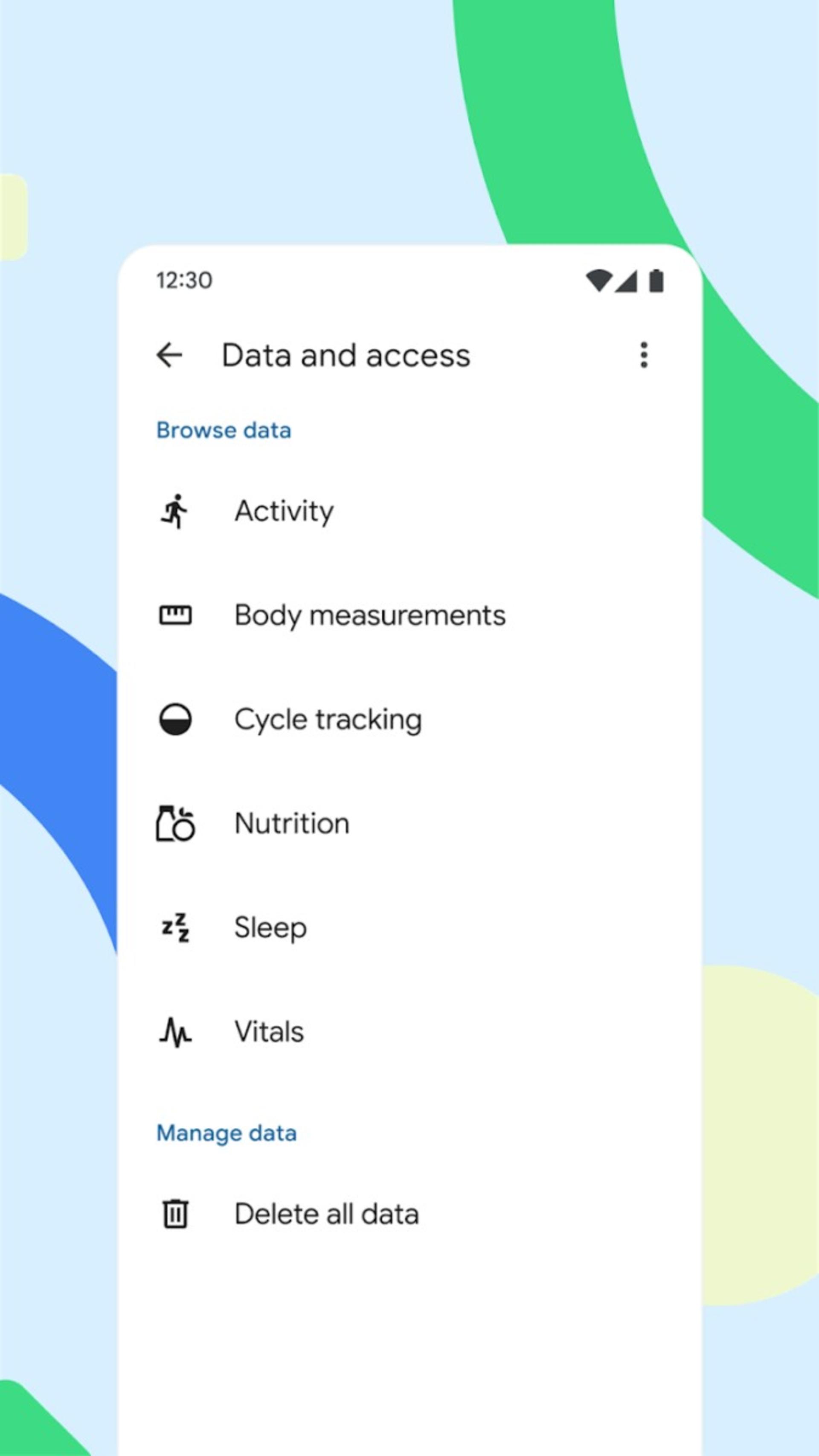 پلتفرم Health Connect