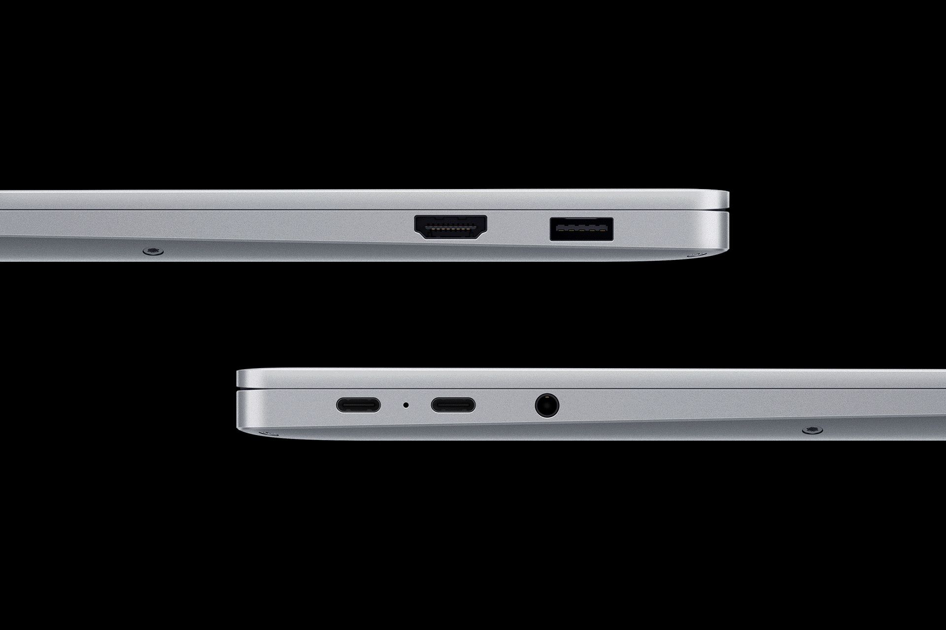 پورت درگاه لپ تاپ آنر مجیک بوک 14 2022 نیم رخ