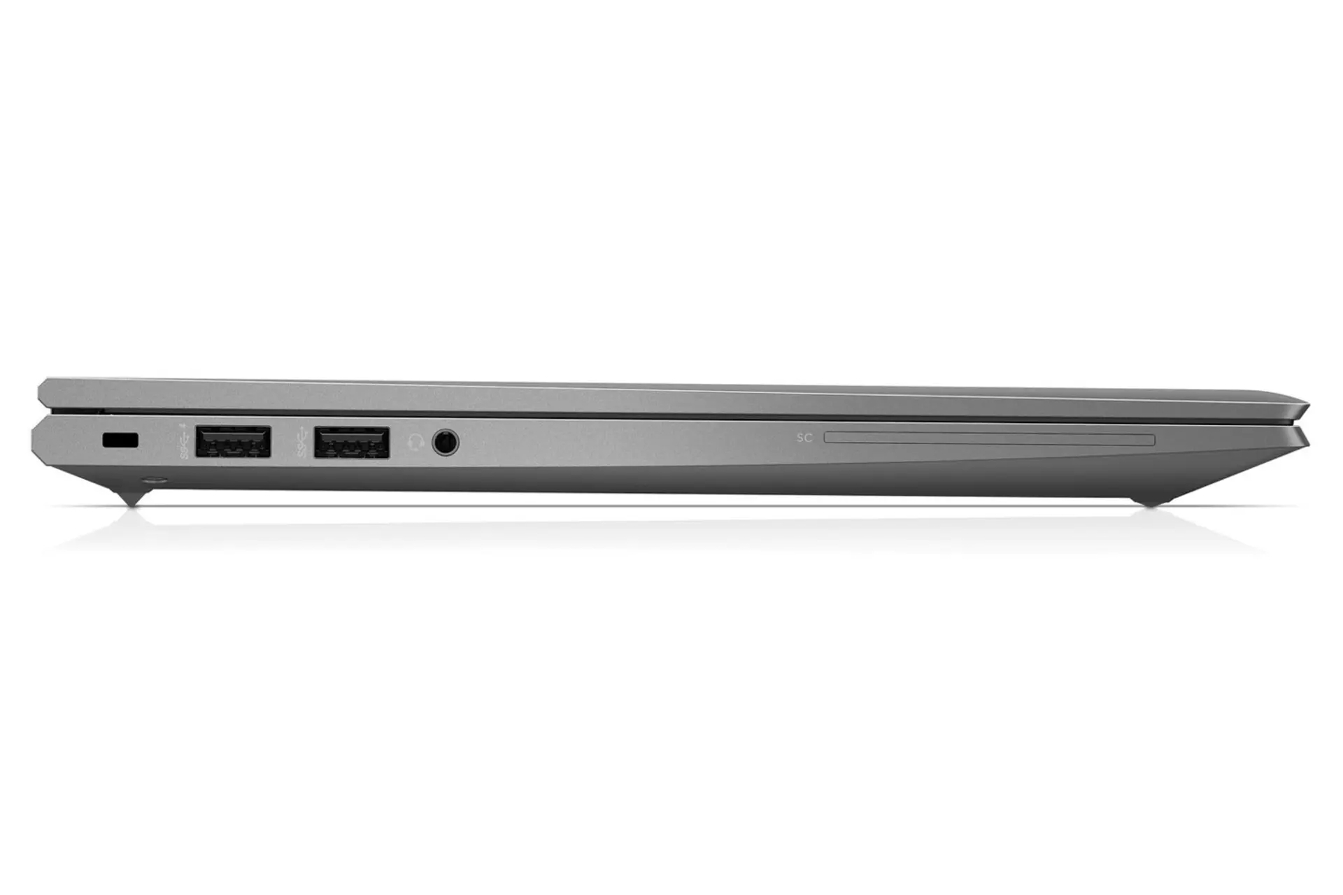 درگاه های سمت چپ لپ تاپ ZBook Firefly 14 G8 اچ پی