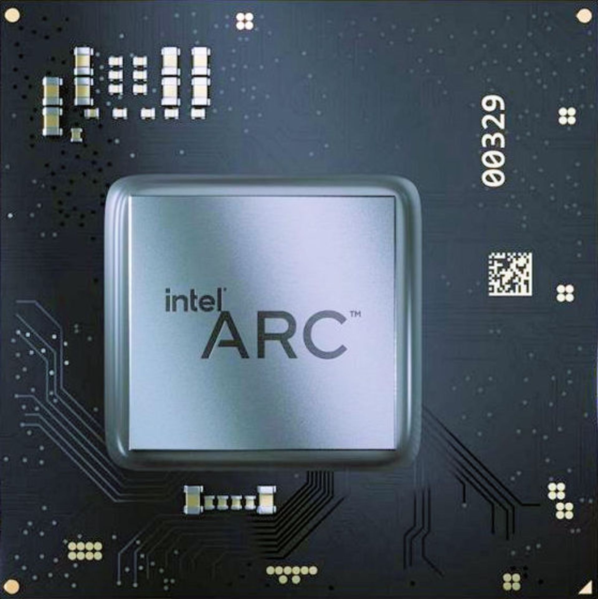 تراشه‌ی ACM G11 به‌کار‌رفته در پردازنده‌ی گرافیکی ARC 350M