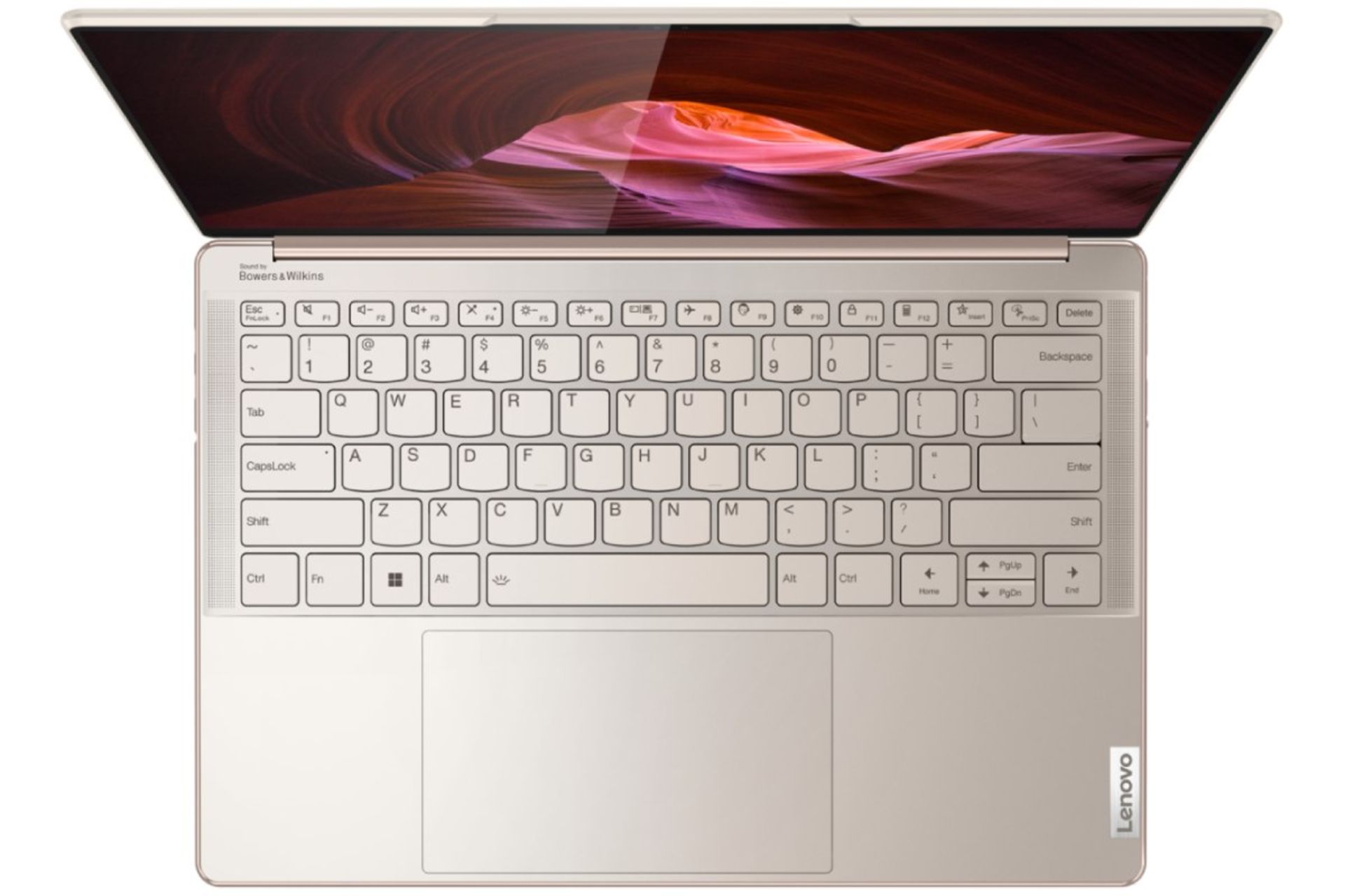 لنوو Slim 9i نمای بالا