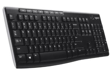 نمای چپ کیبورد لاجیتک K270