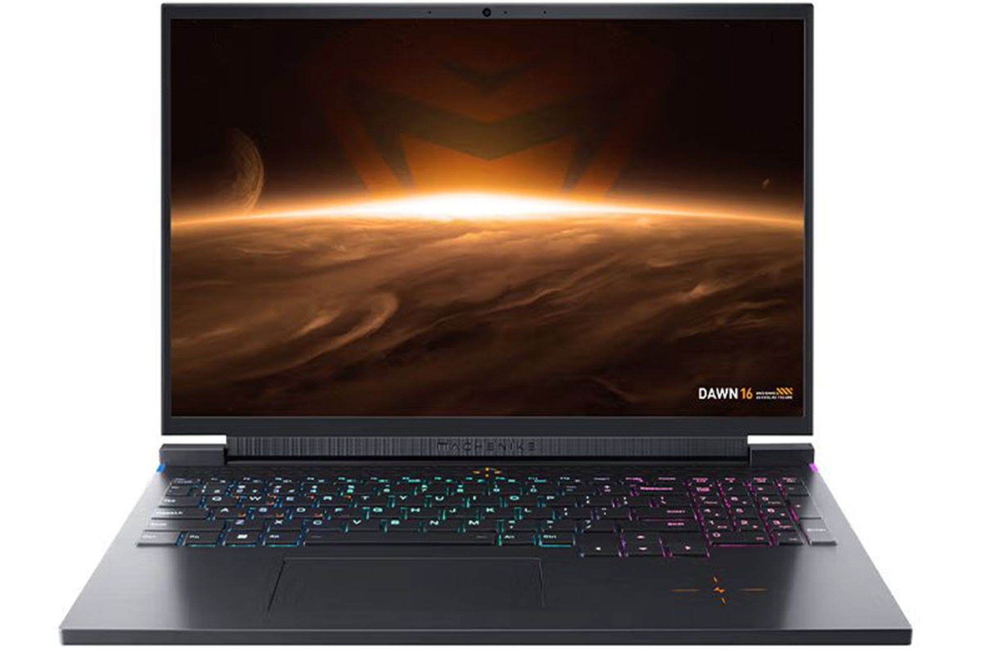 نمای جلو لپ تاپ Discovery Edition 2022 در حالت باز